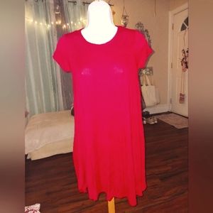 Red mini dress by forever Rose in medium